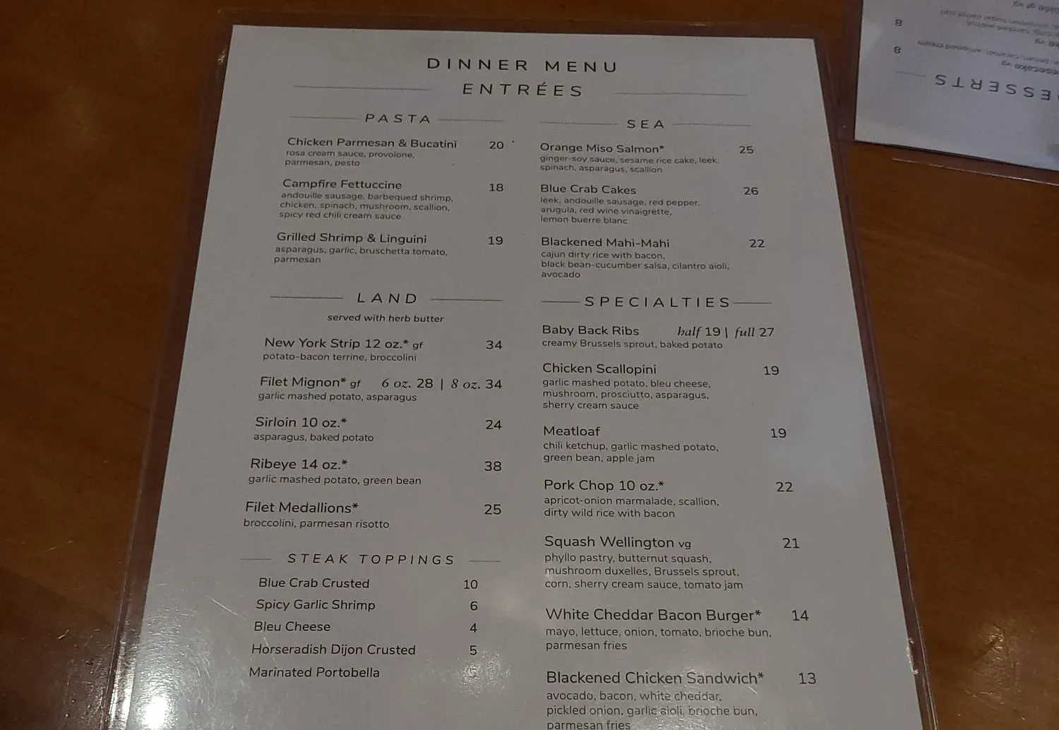 Menu 6