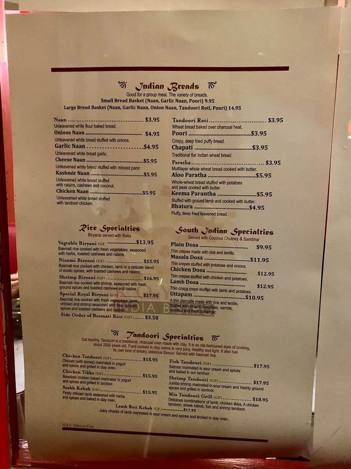 Menu 4