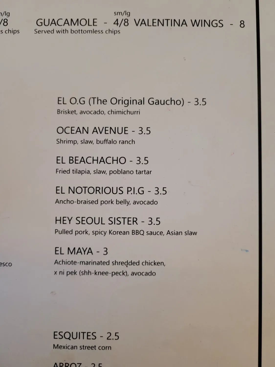 Menu 3