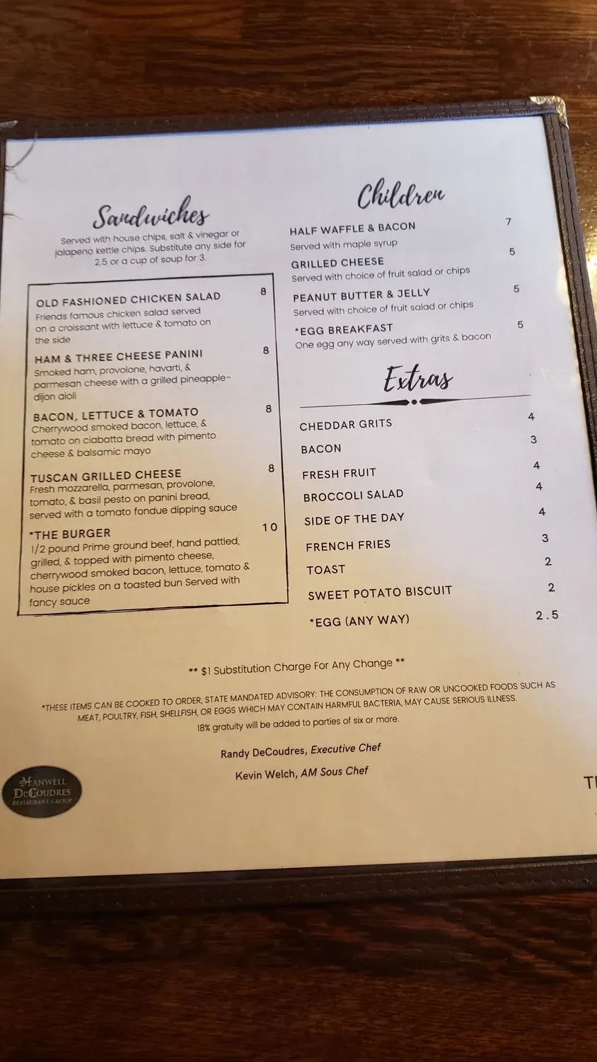 Menu 3