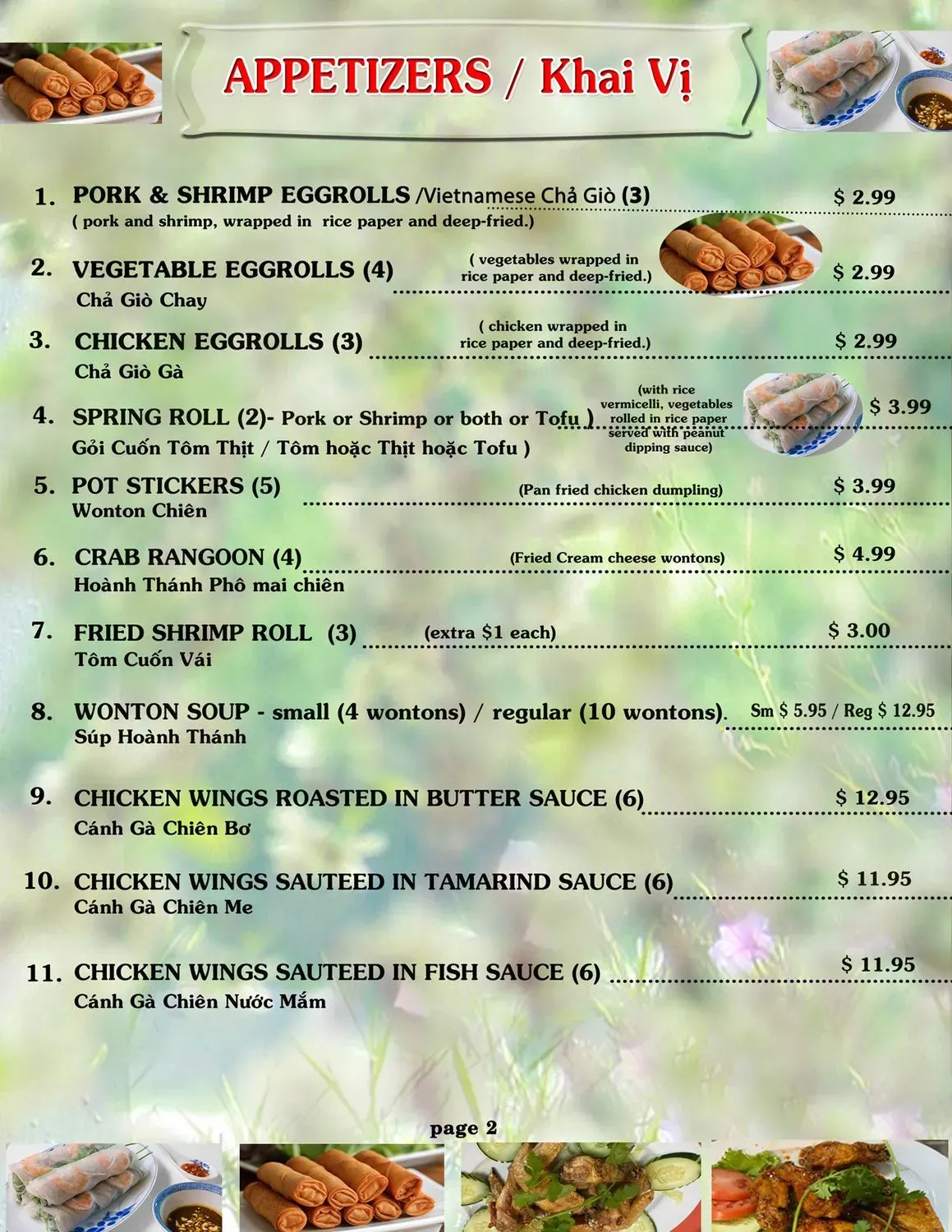 Menu 6