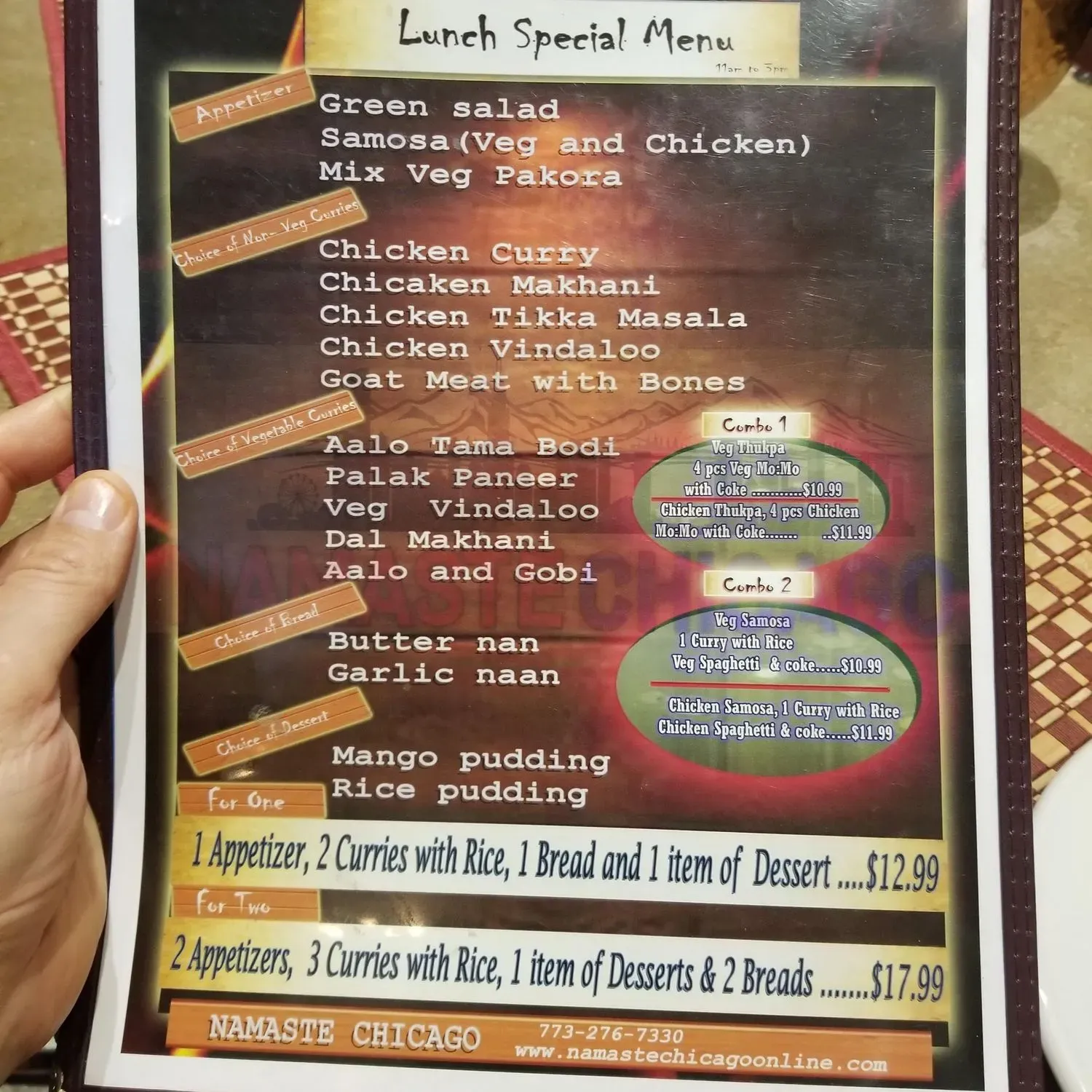 Menu 3