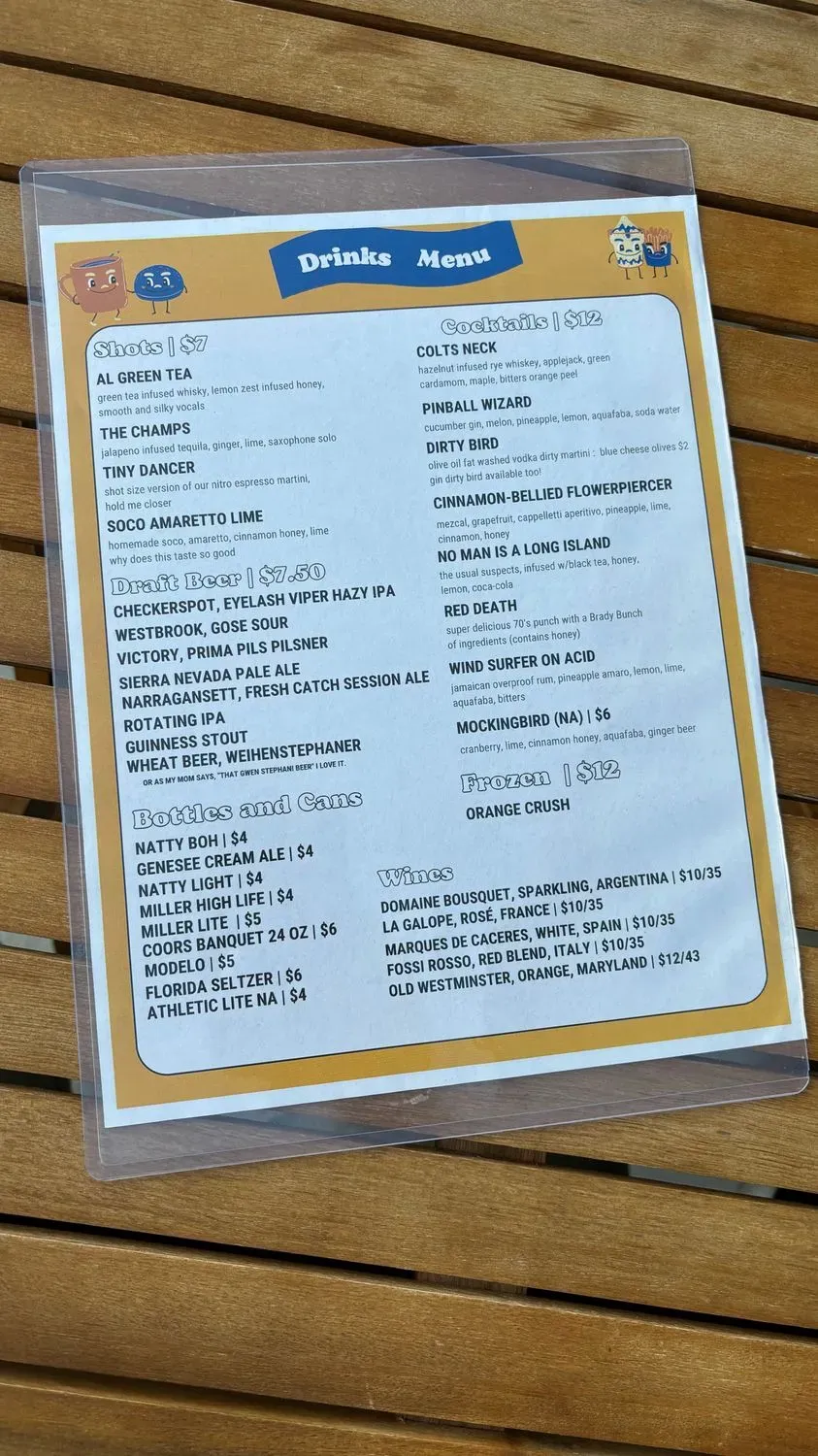 Menu 6