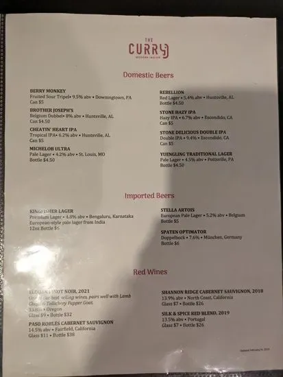 Menu 6