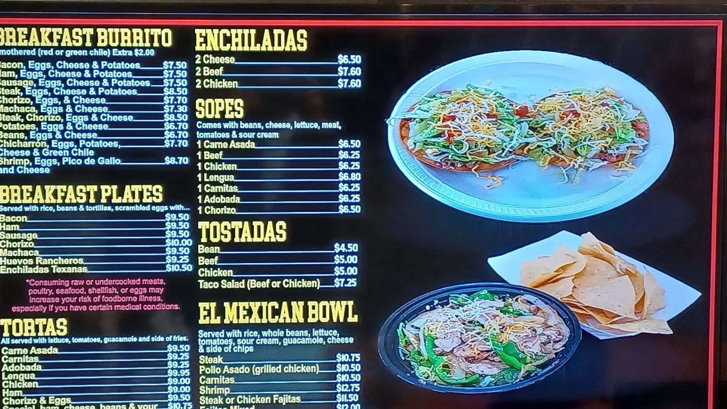 Menu 4