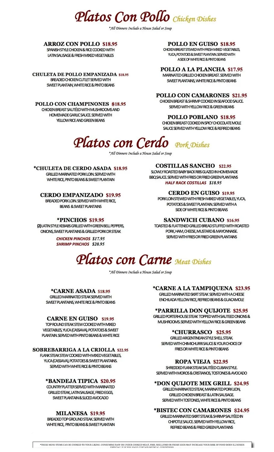 Menu 3