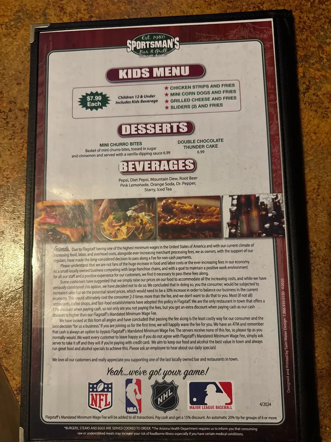 Menu 4