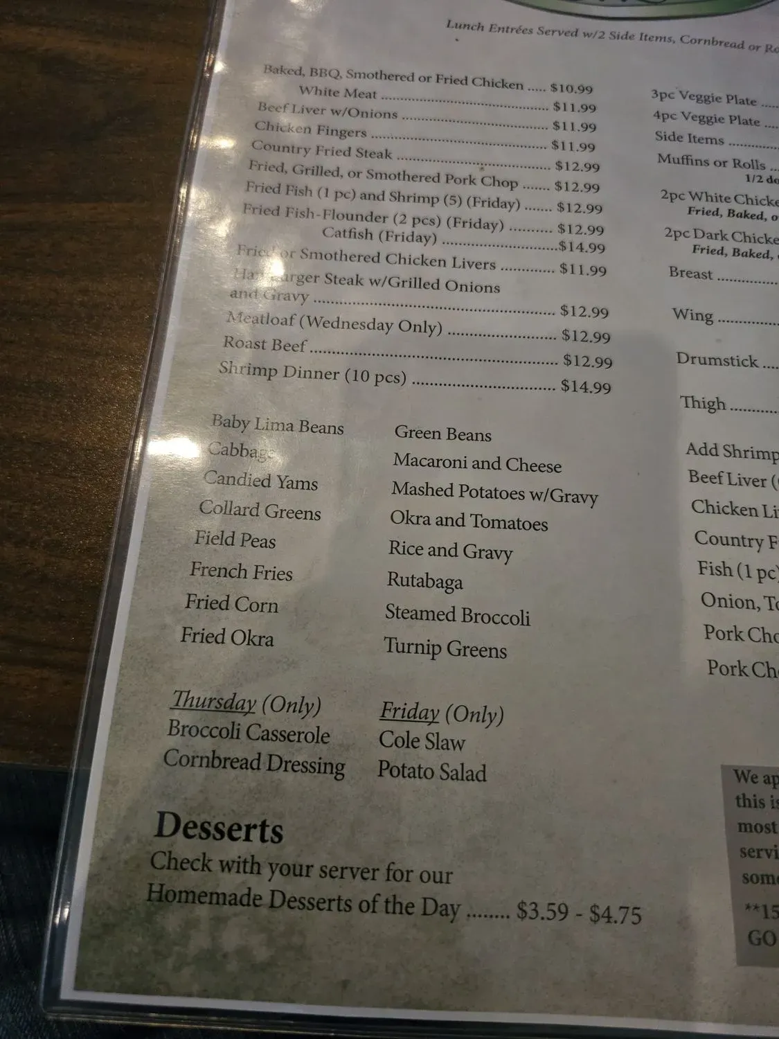 Menu 6