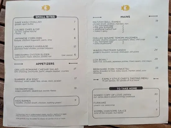 Menu 3