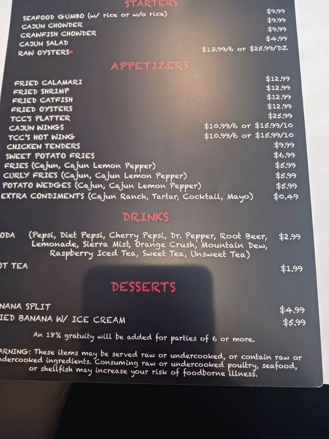 Menu 4