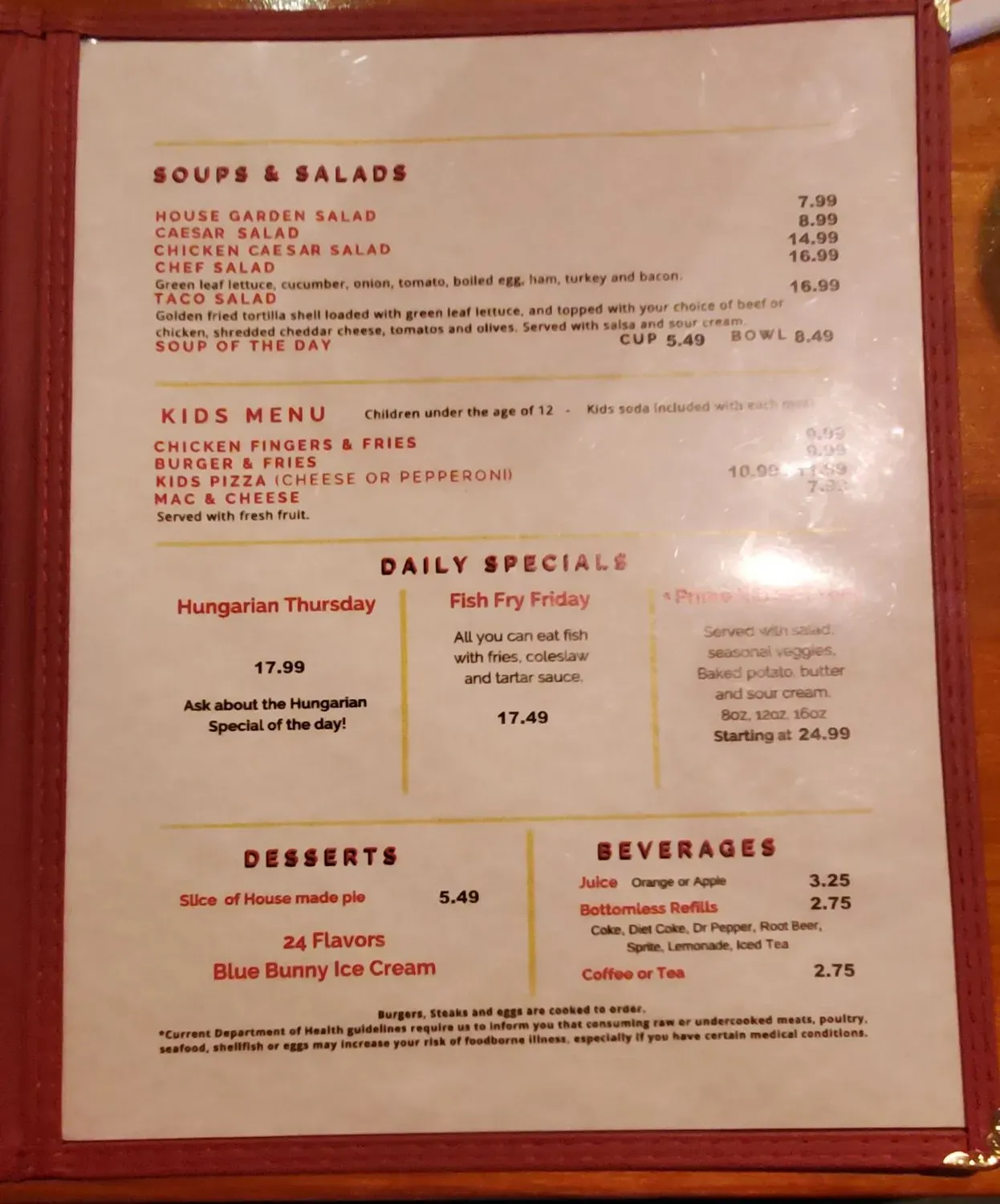 Menu 6