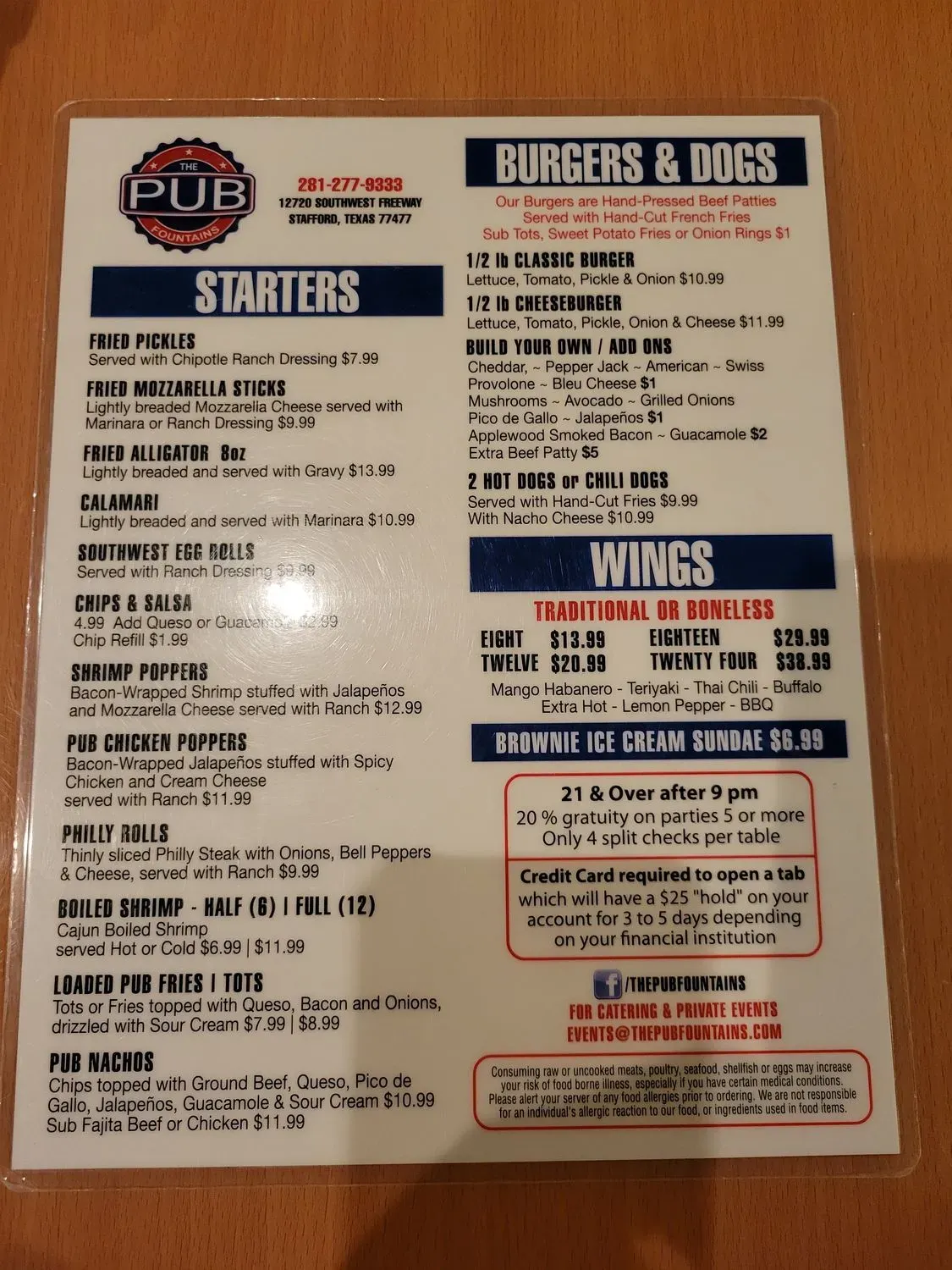 Menu 4