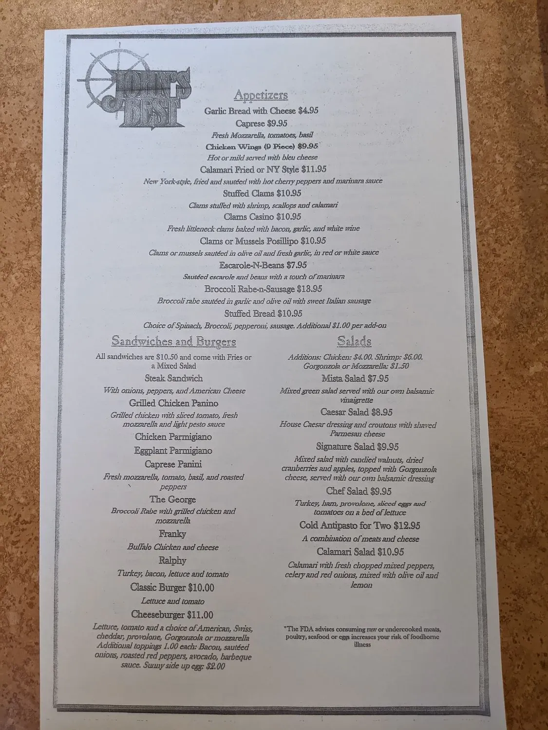 Menu 3