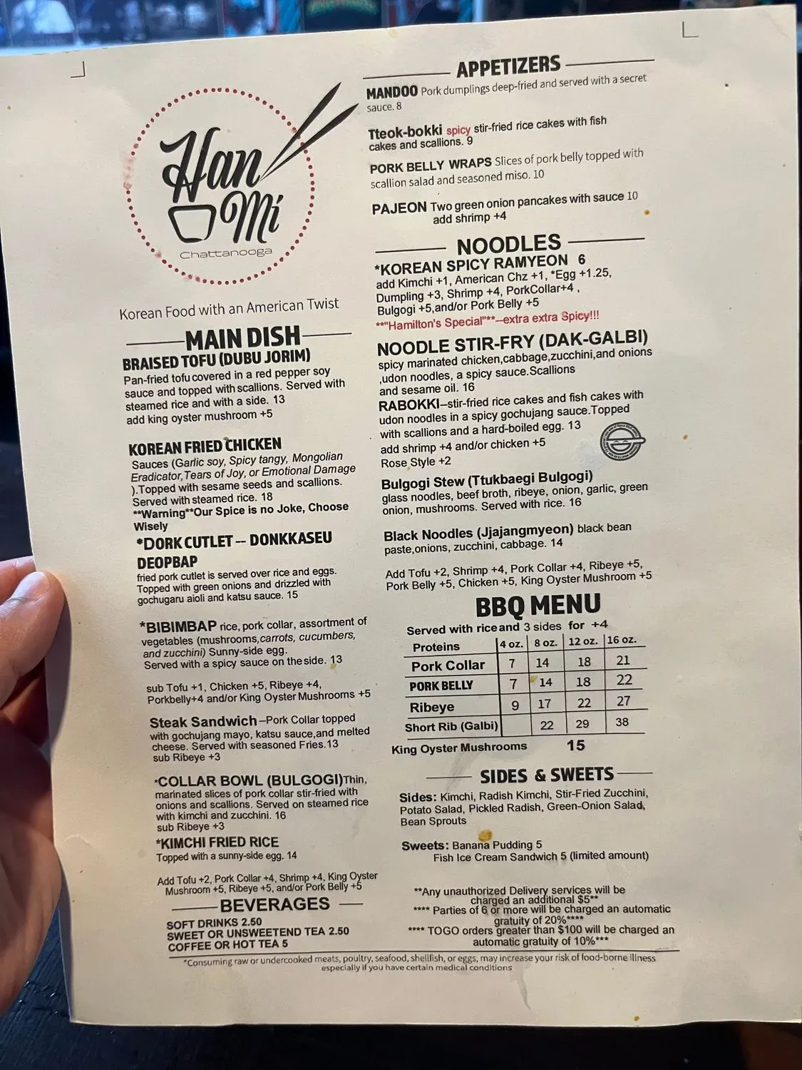 Menu 4