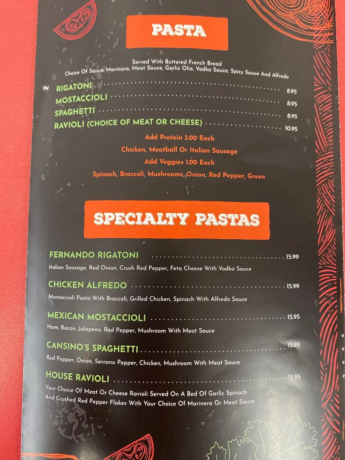 Menu 4