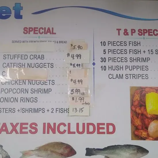 Tp seafood deals