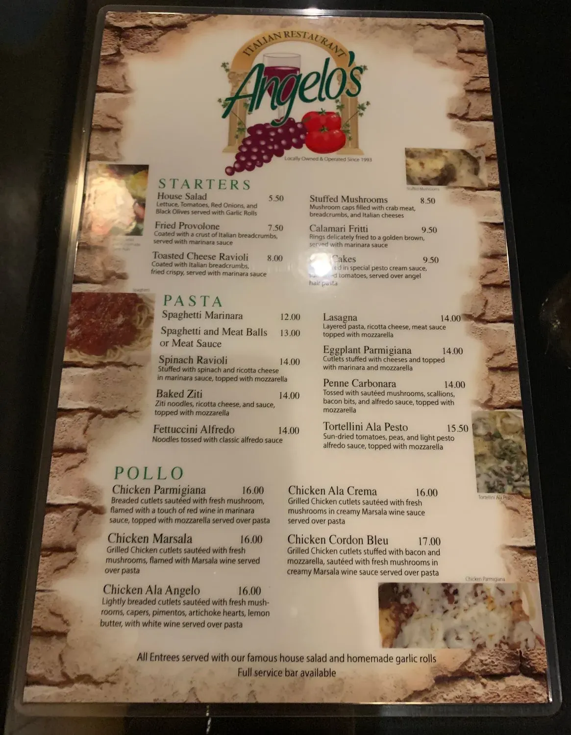 Menu 4