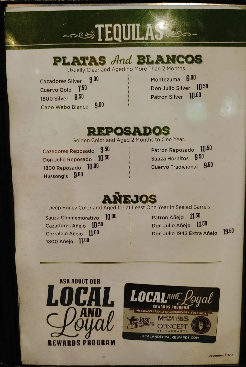 Menu 6