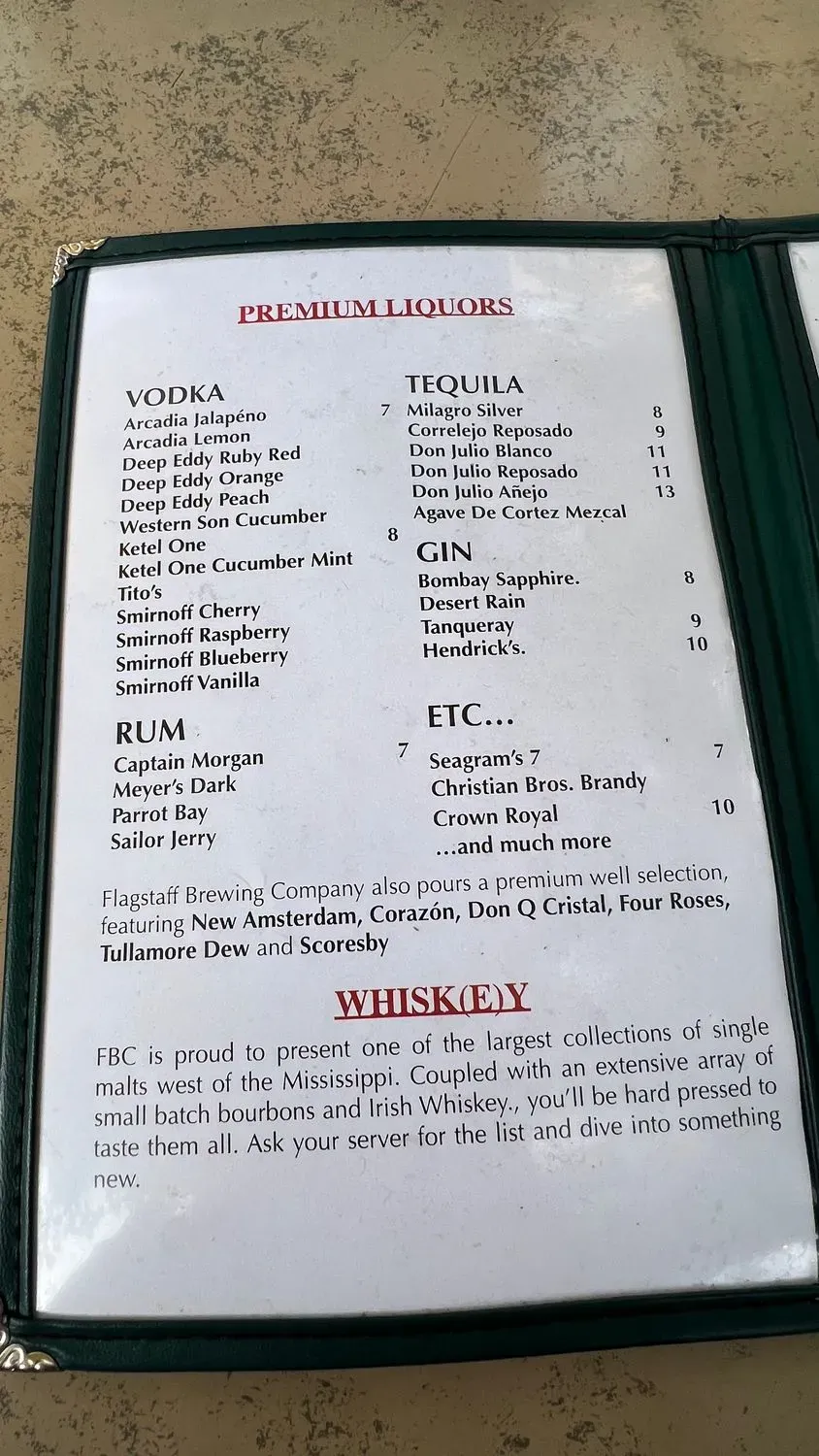 Menu 4