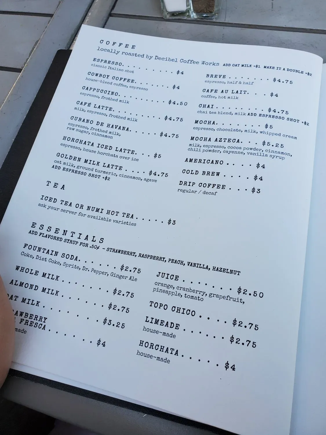 Menu 6