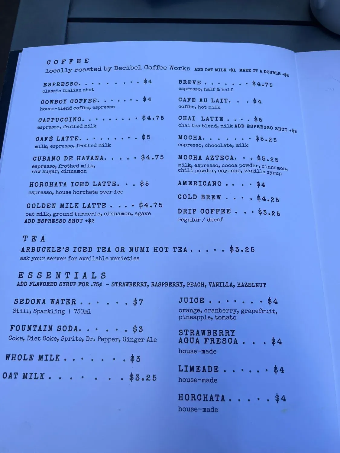 Menu 3