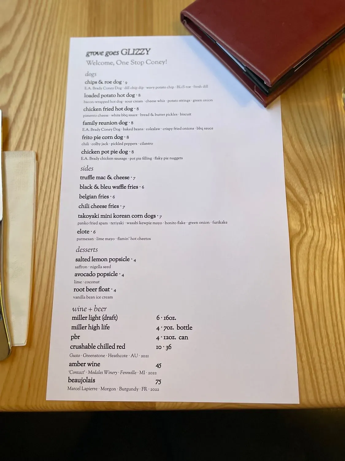 Menu 3