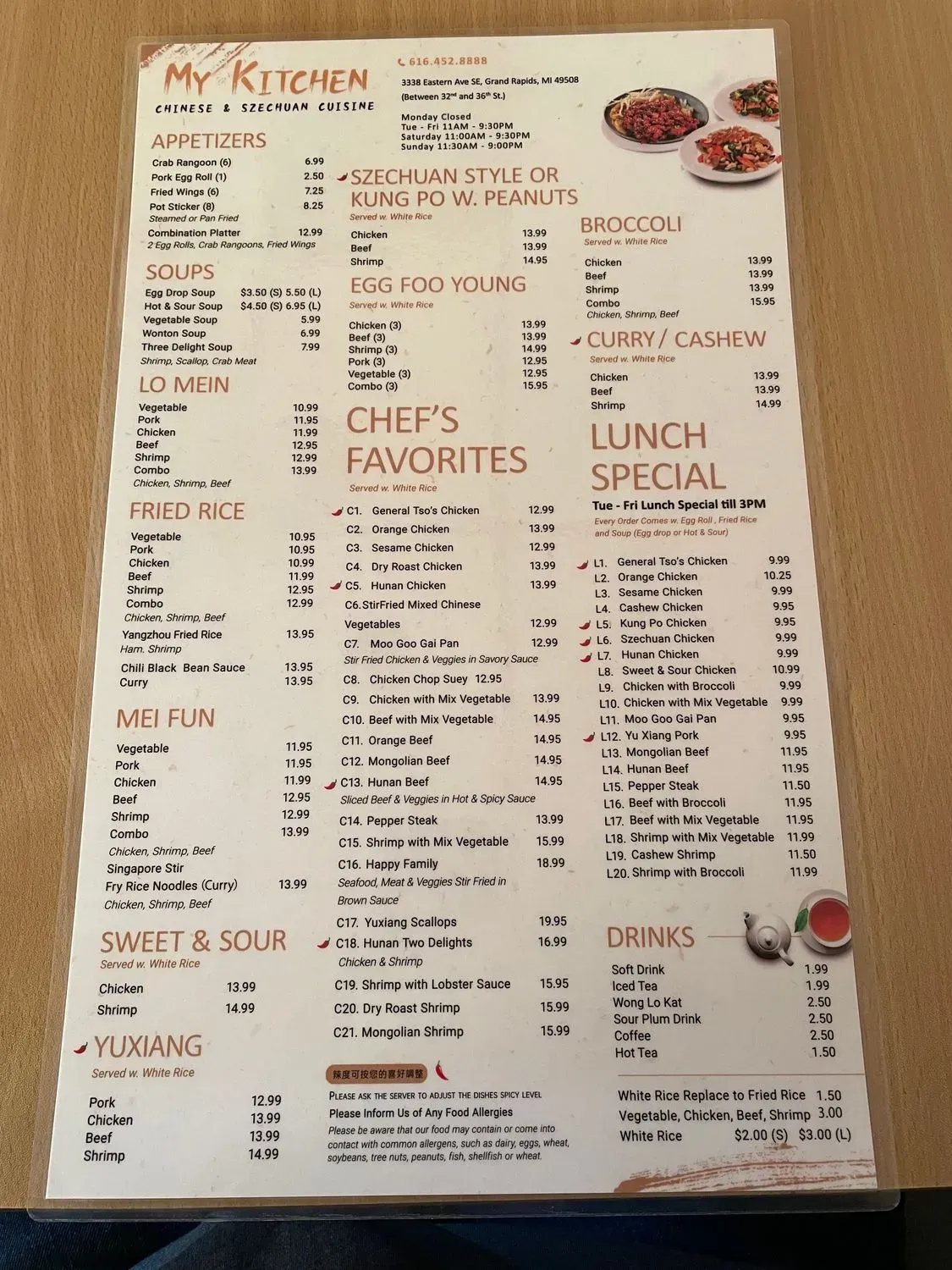 Menu 6