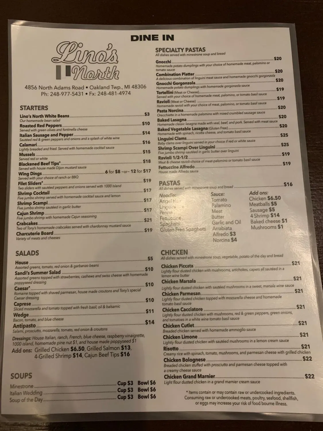 Menu 3