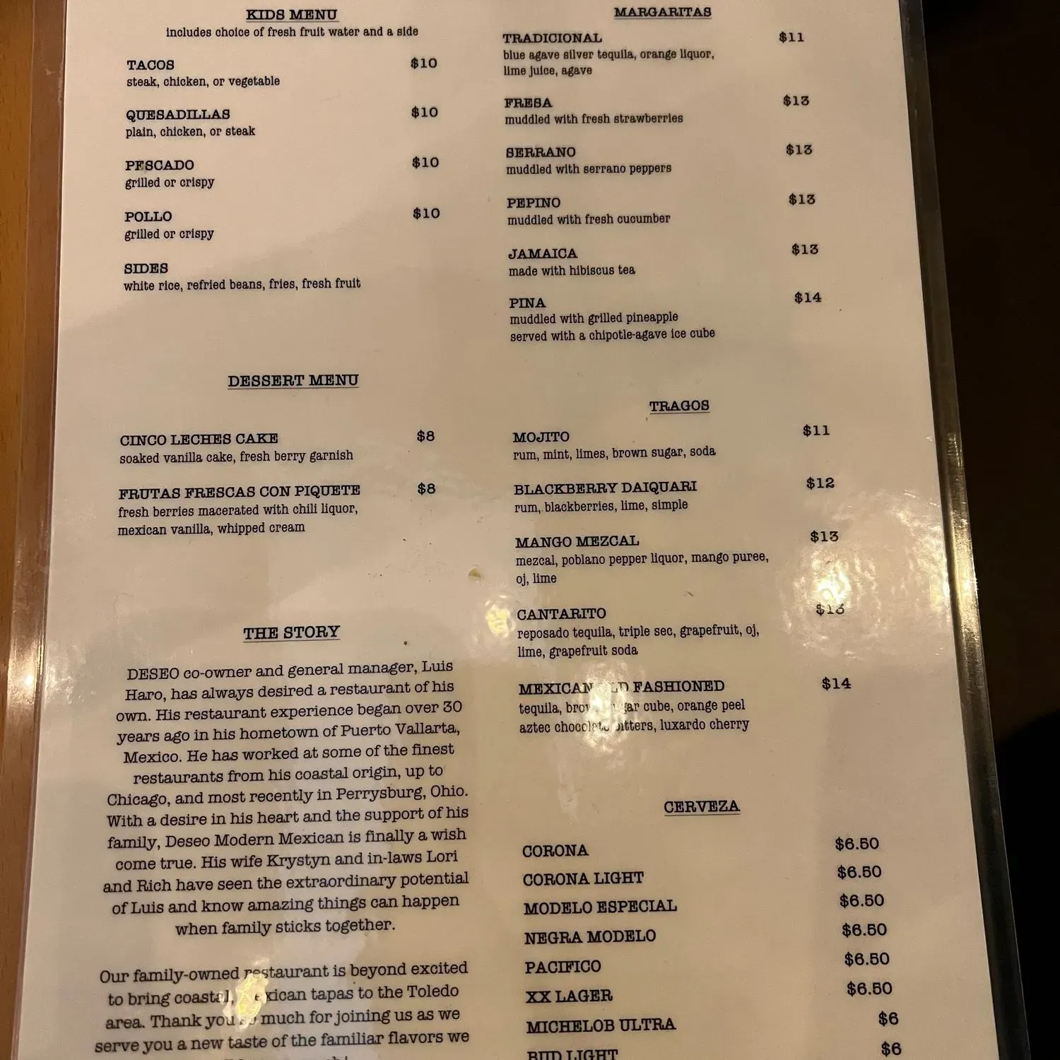 Menu 3