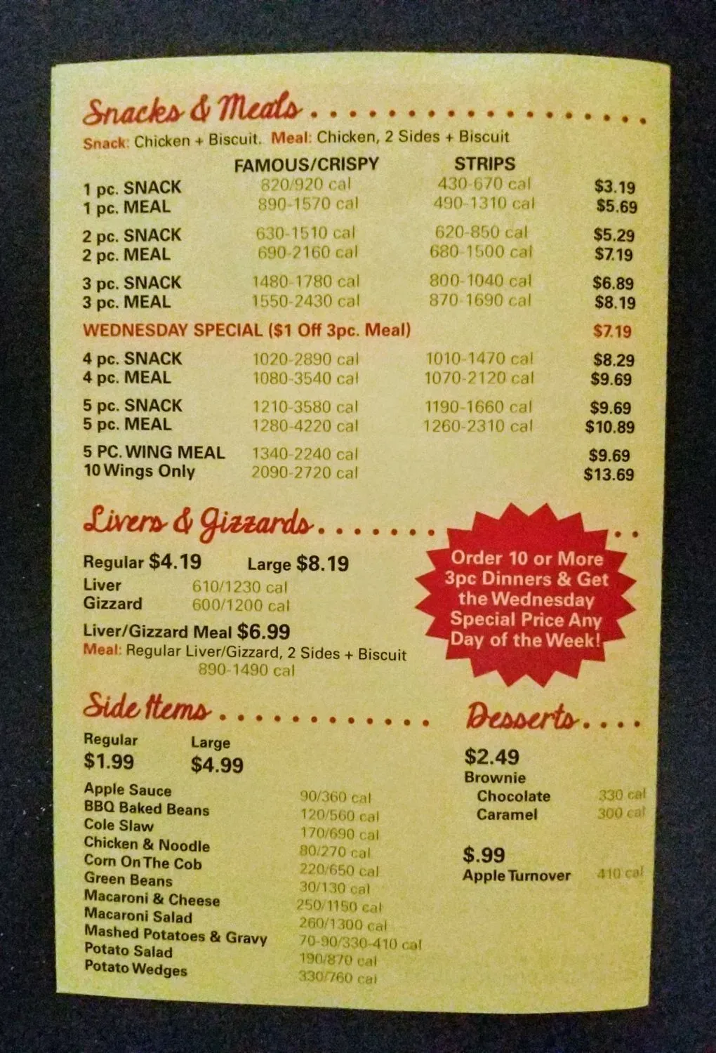 Menu 3