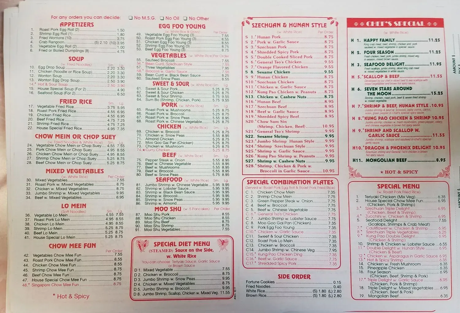 Menu 6