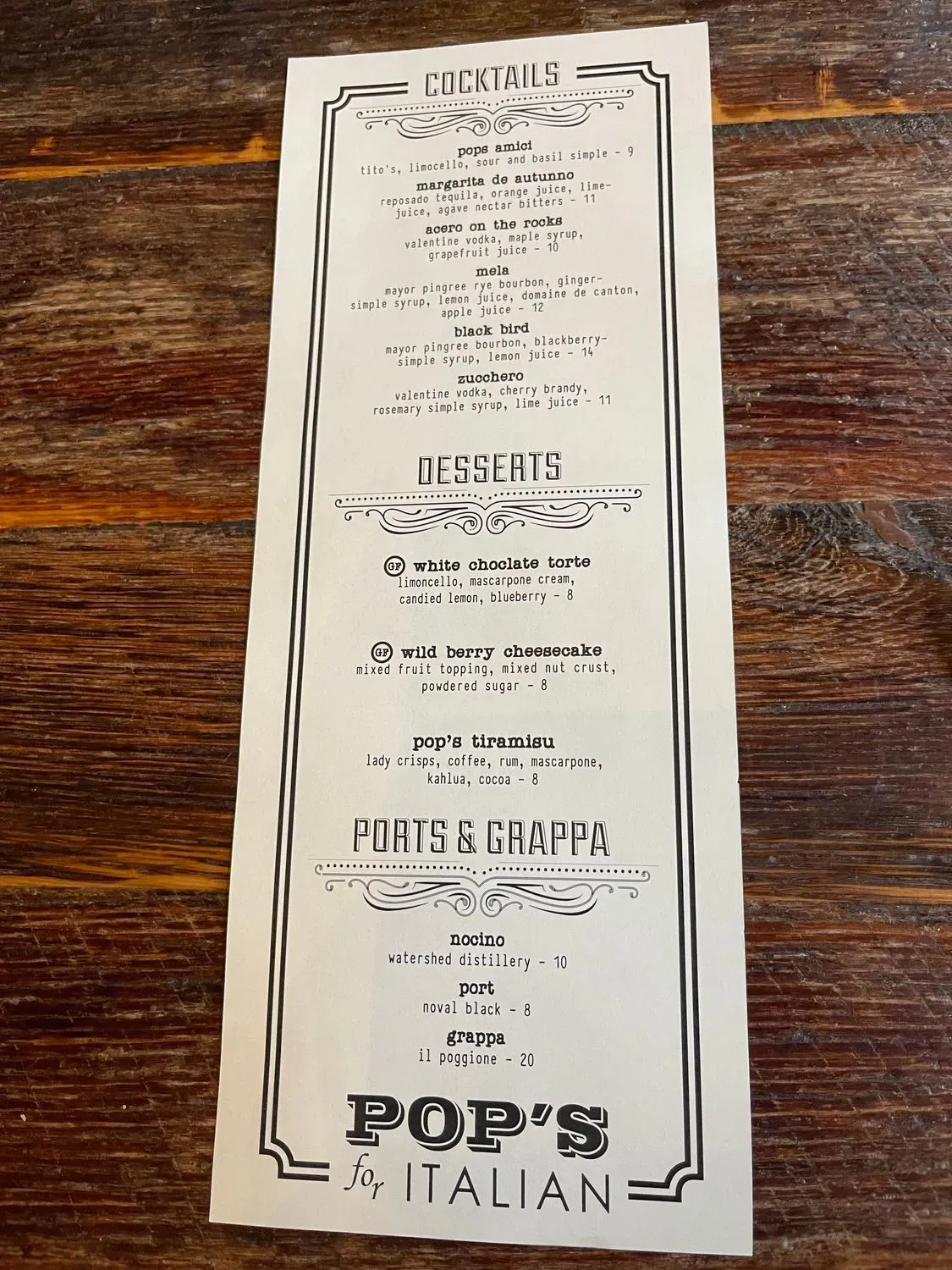 Menu 6