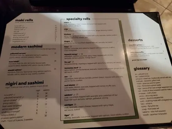 Menu 3