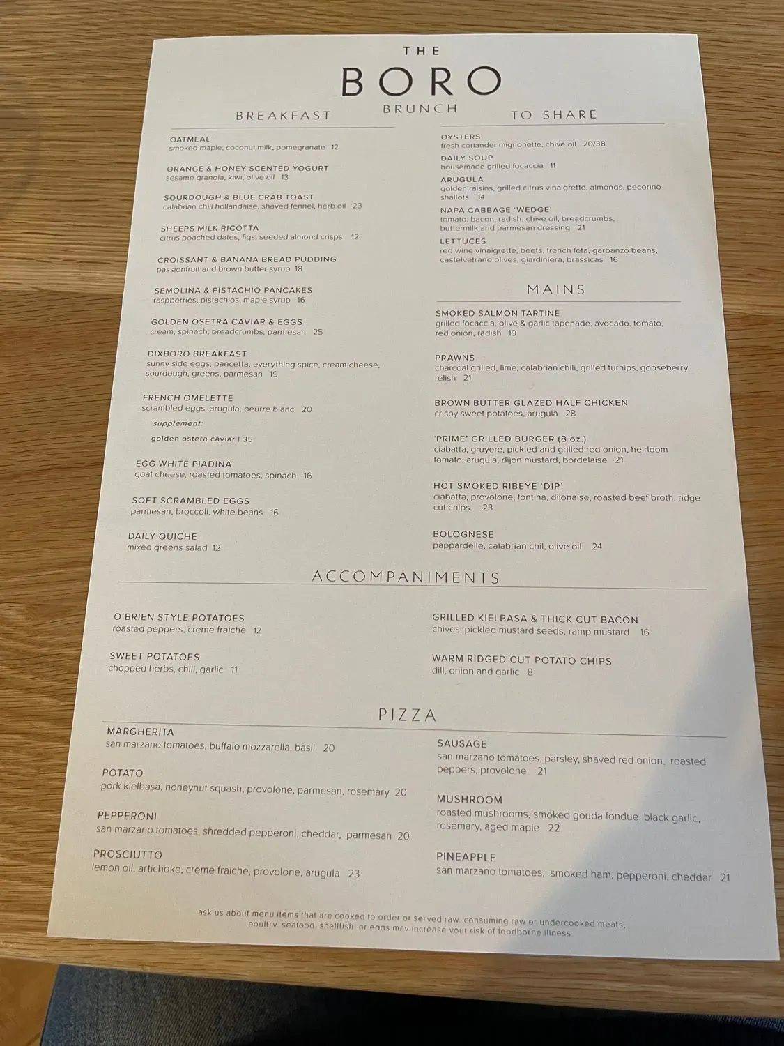 Menu 3