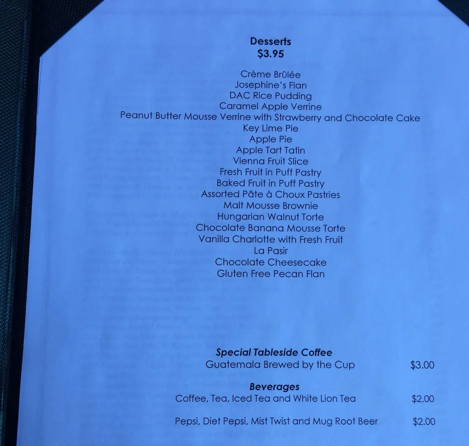 Menu 6