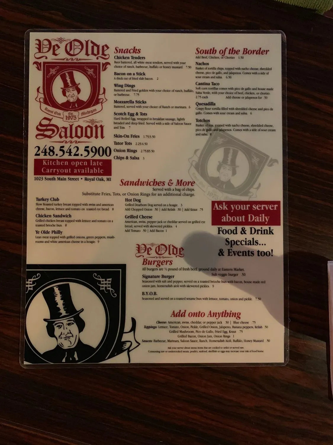 Menu 3