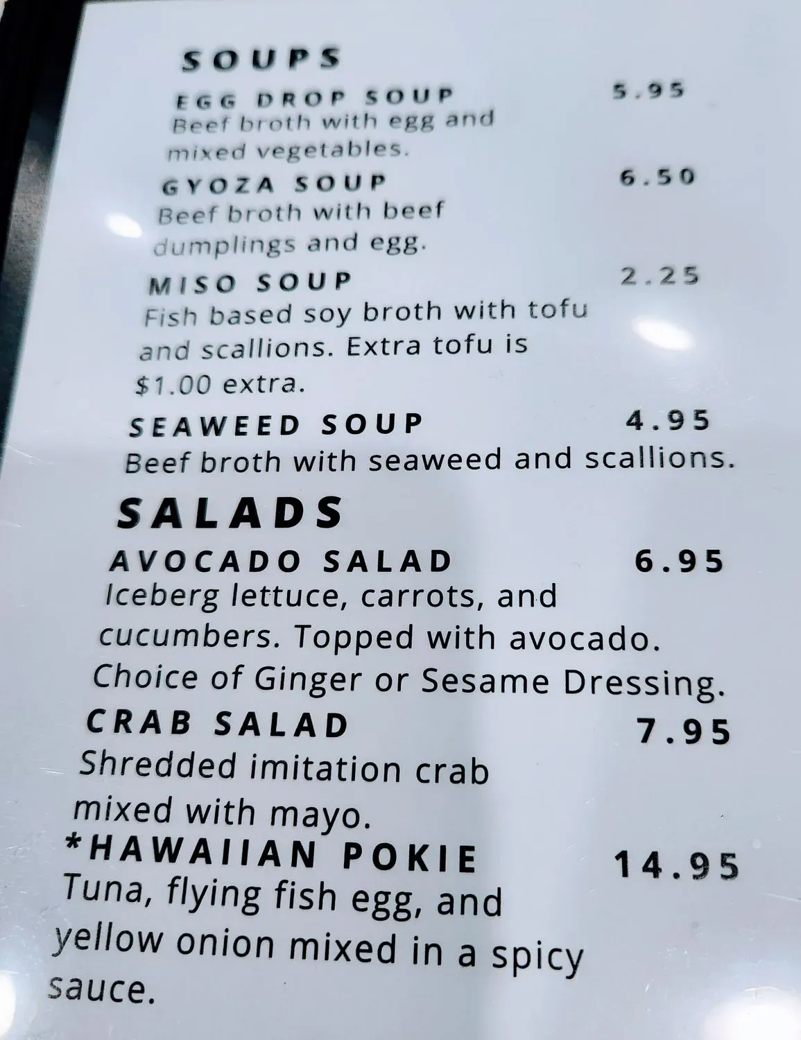 Menu 6