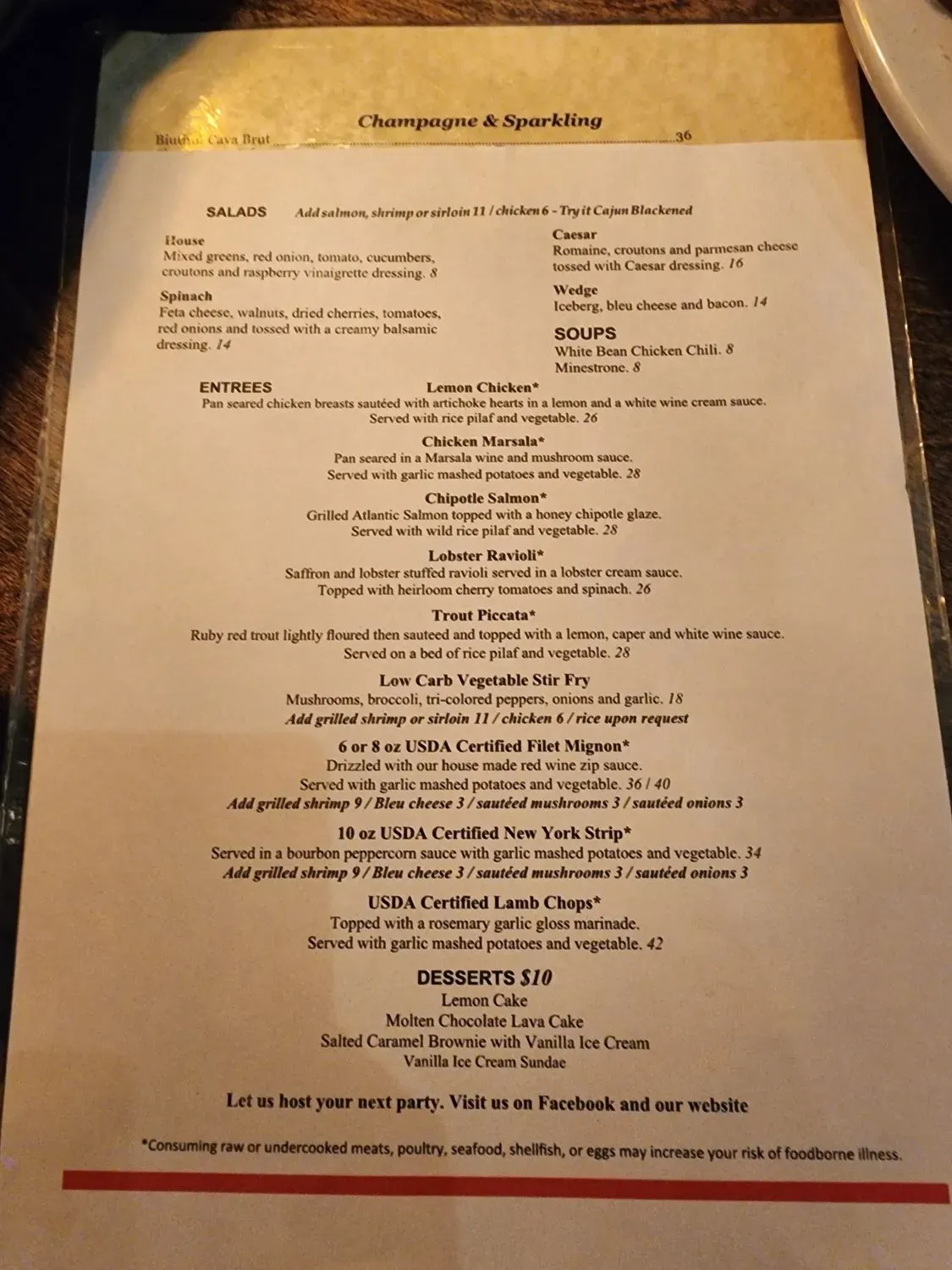 Menu 6