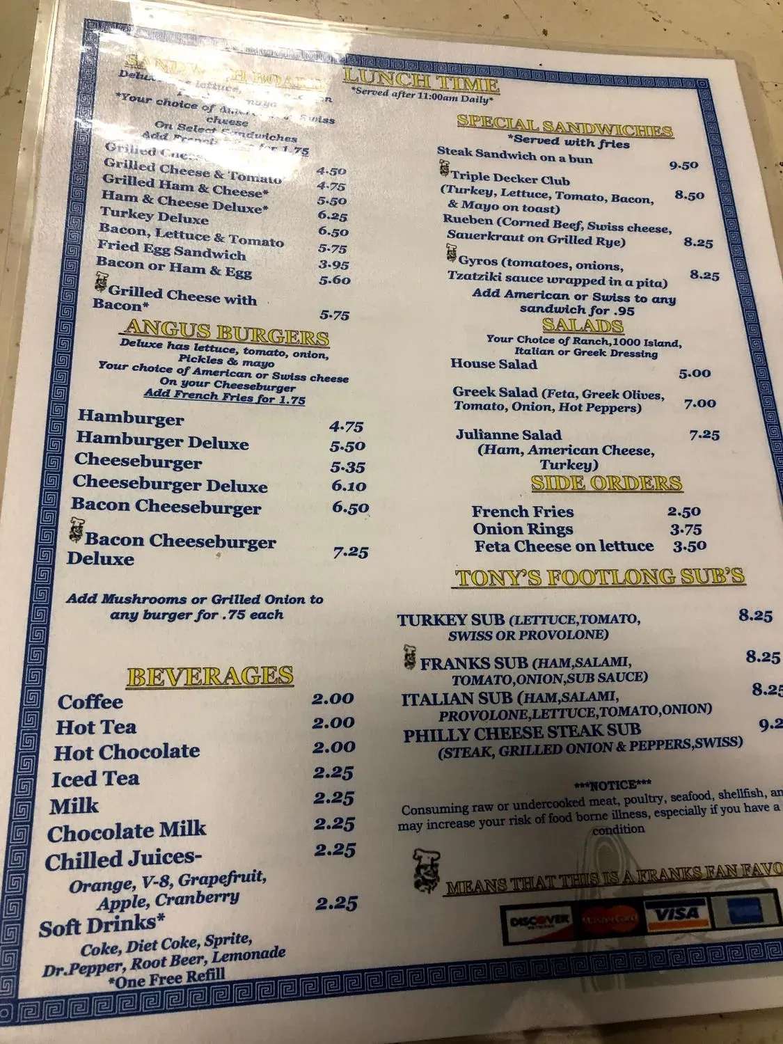 Menu 6