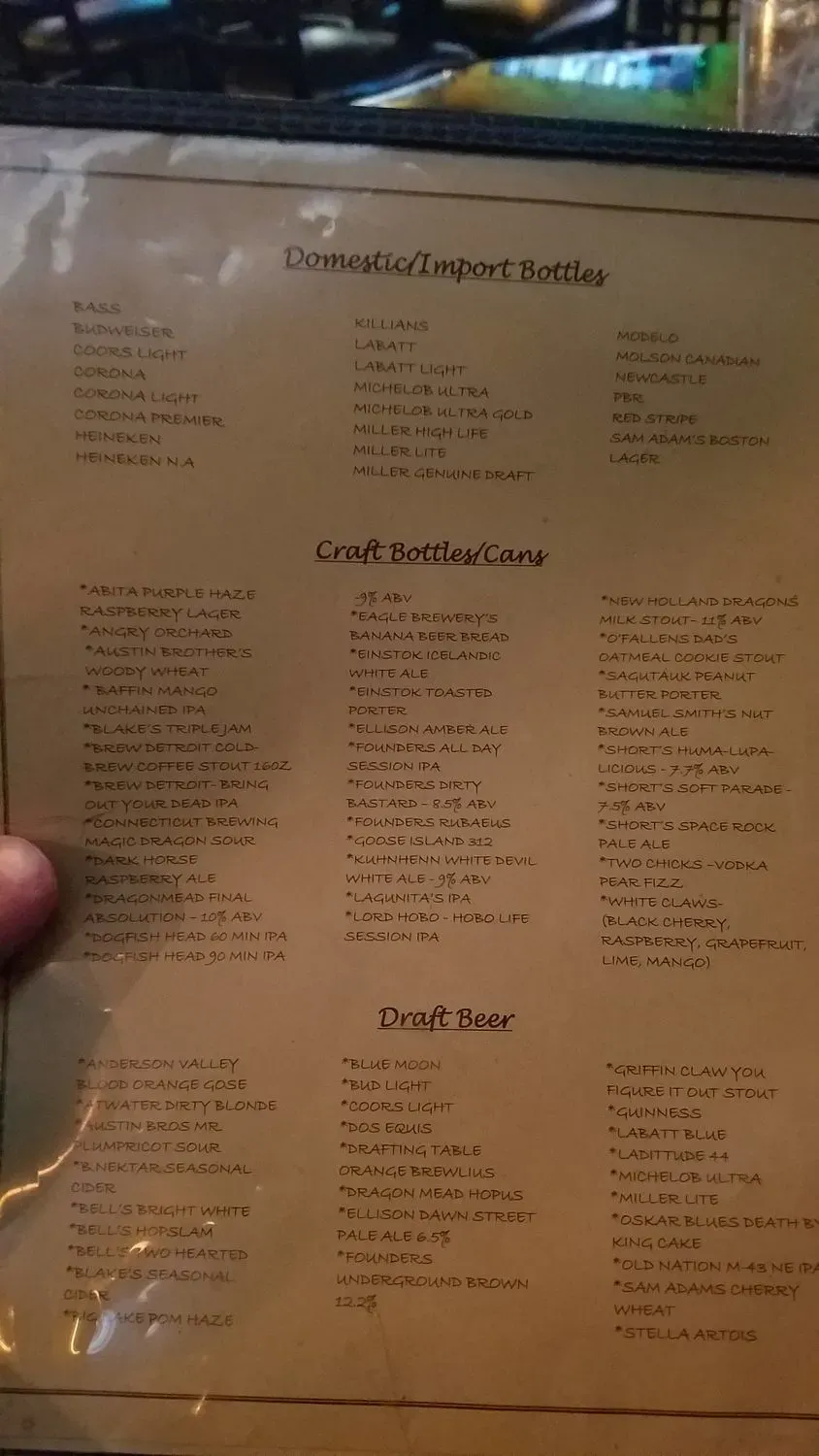 Menu 3