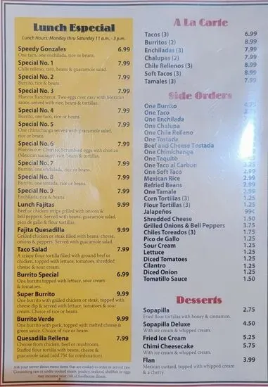 Menu 3