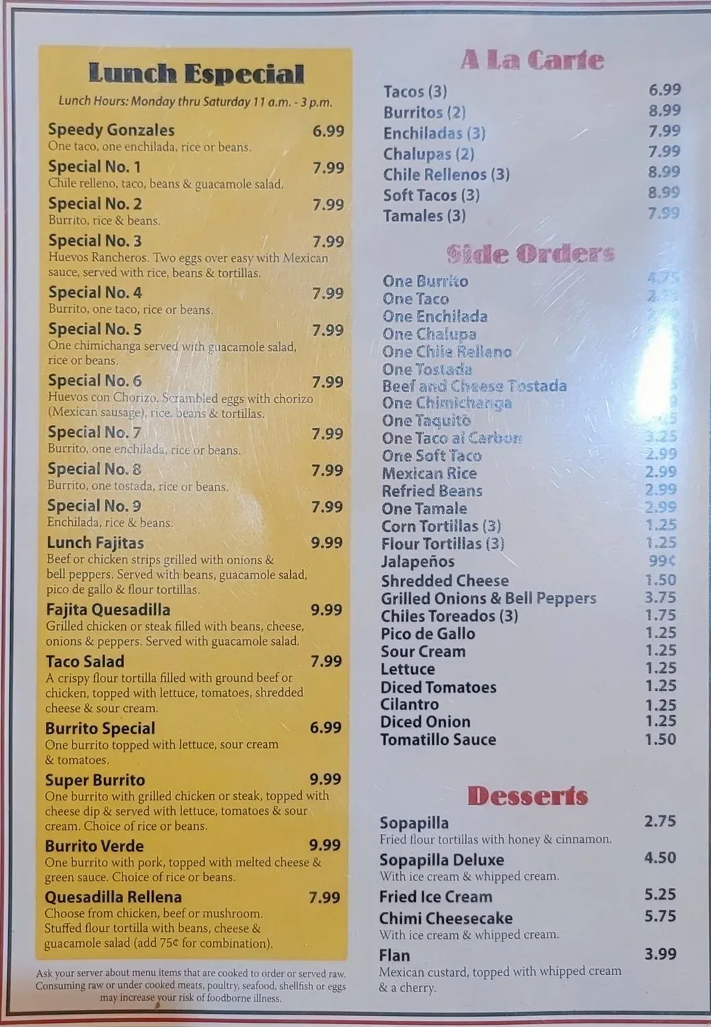 Menu 3