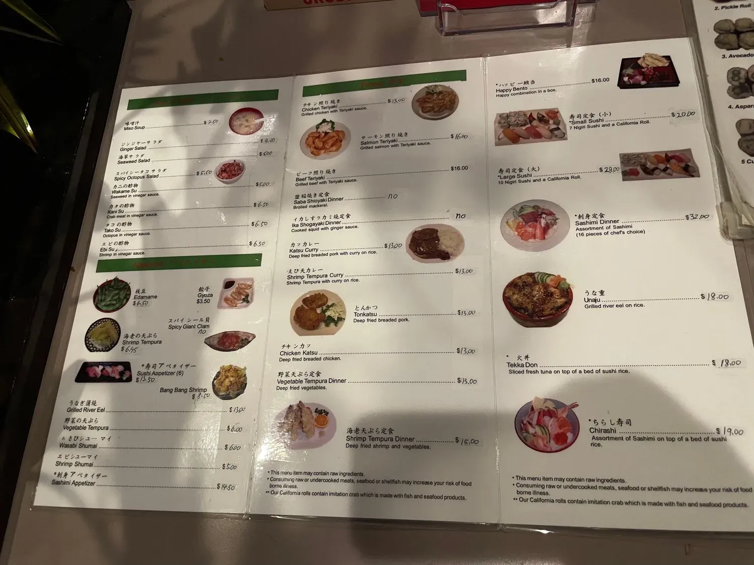 Menu 4