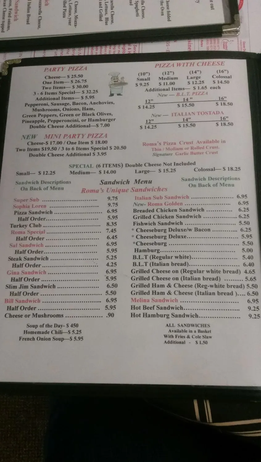 Menu 6