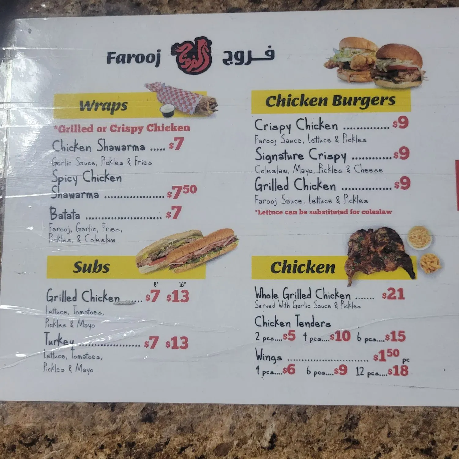 Menu 3