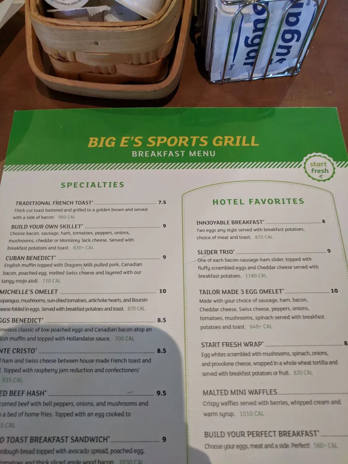 Menu 6