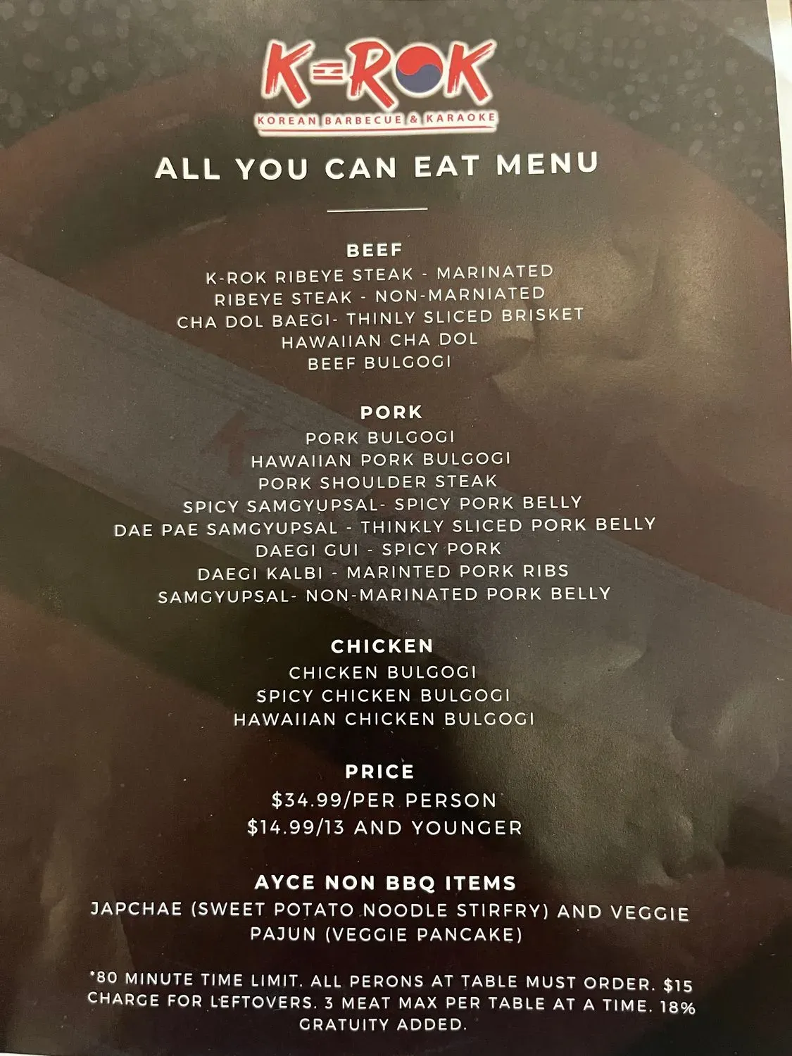 Menu 6