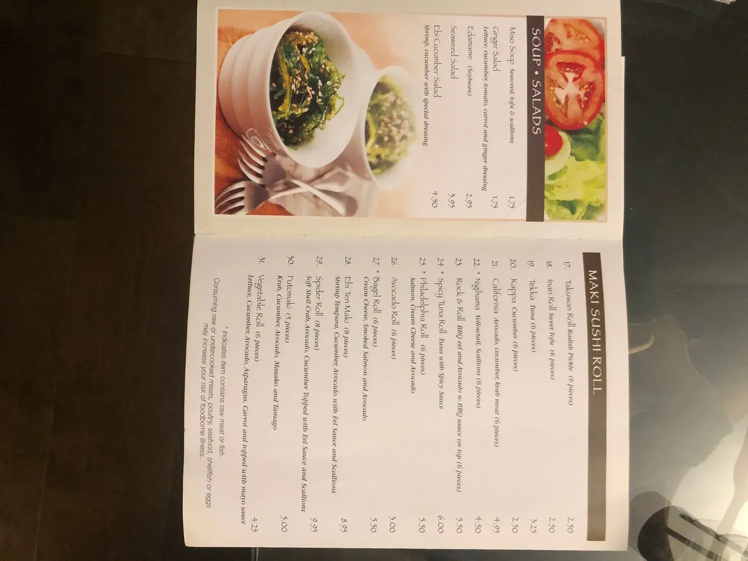 Menu 4