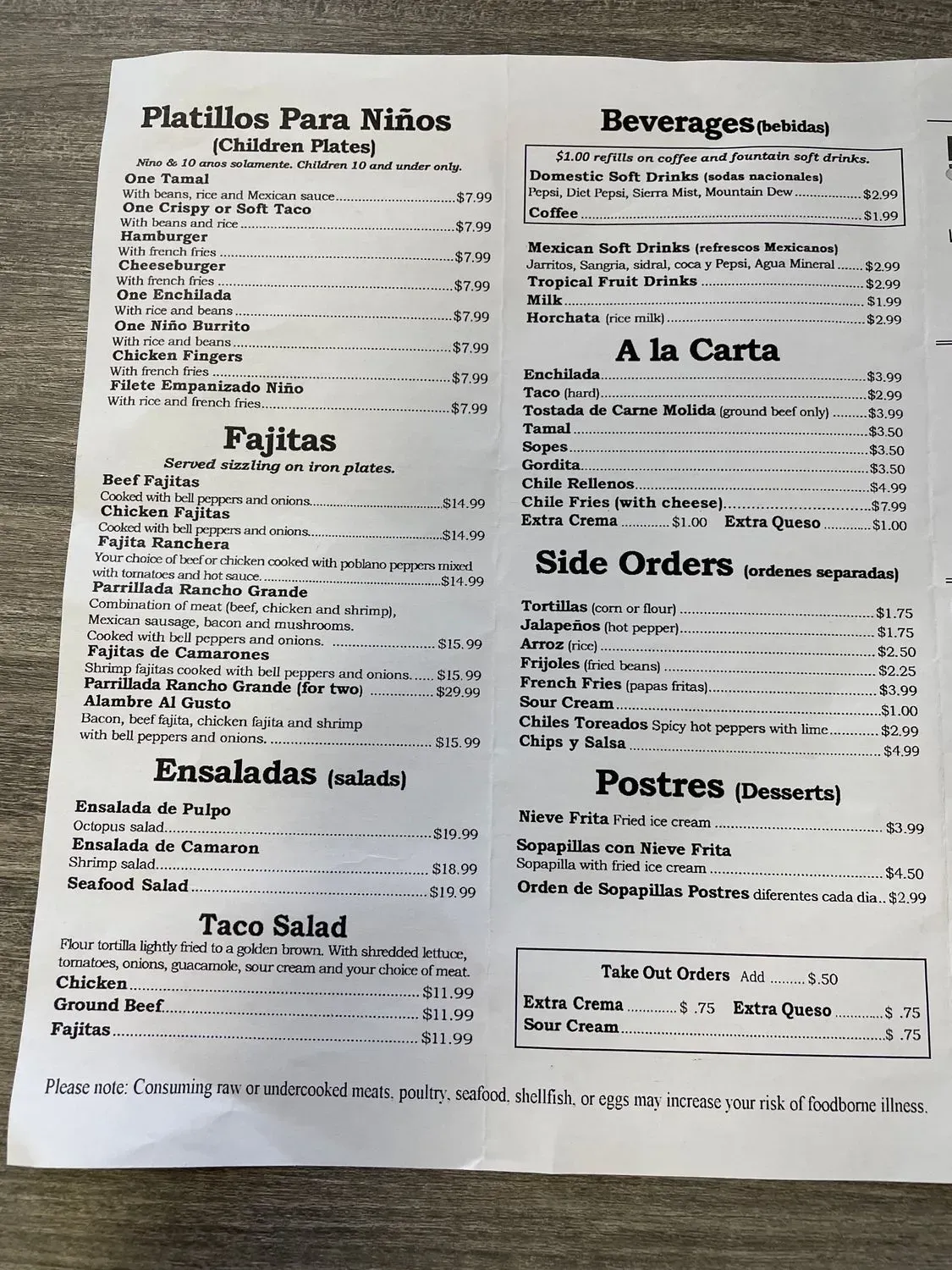 Menu 4