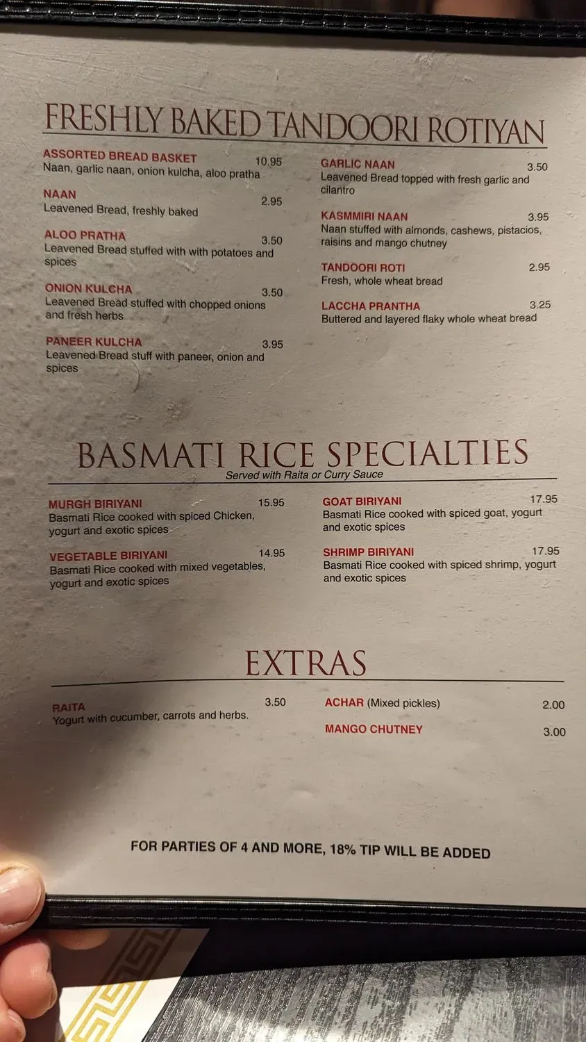 Menu 4